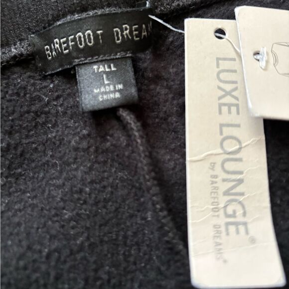 Barefoot Dreams Pants Luxe Lounge New Black Womens Size Large Tall - Picture 7 of 8